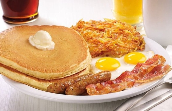 американский завтрак